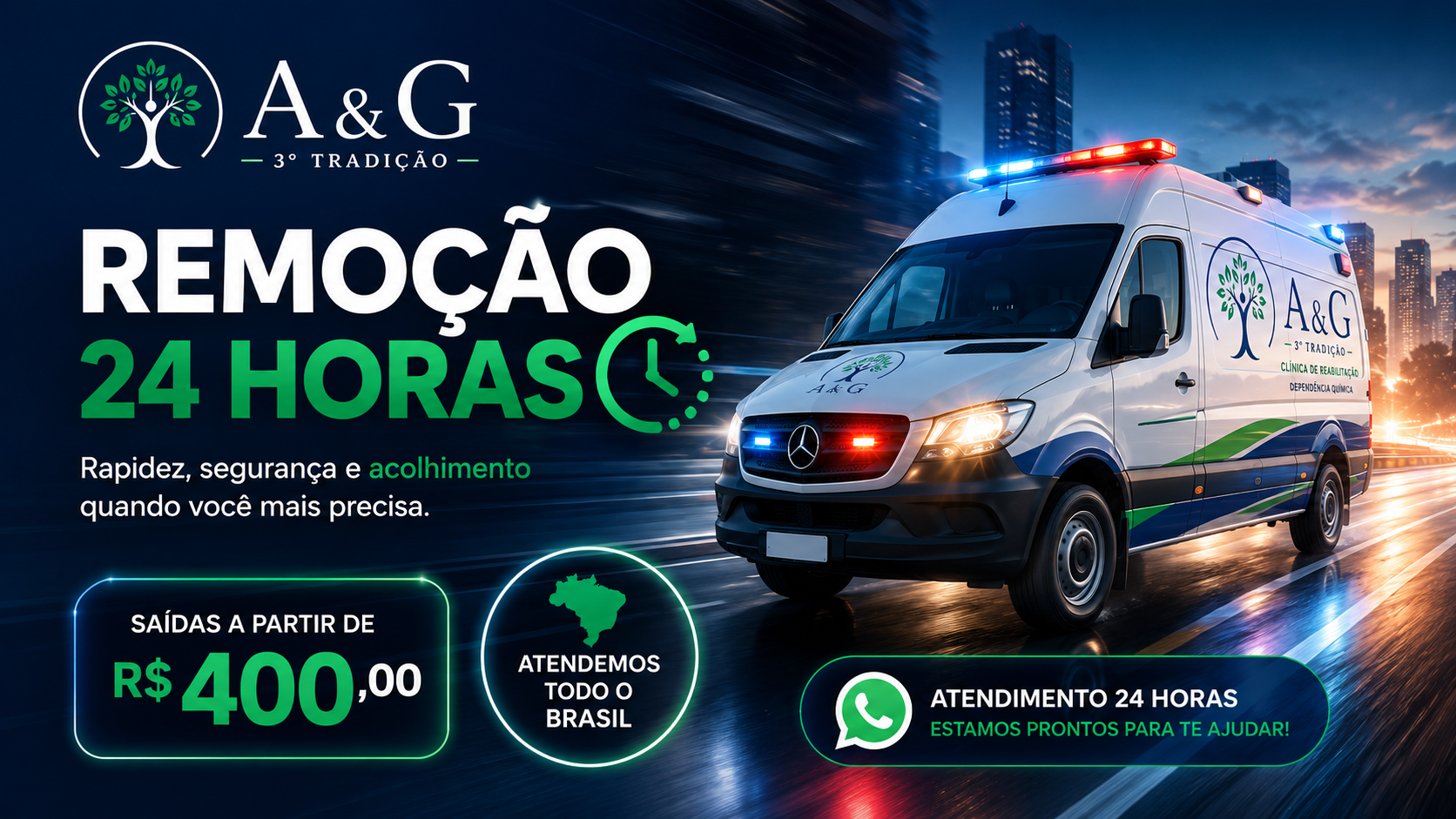 Remoção e acolhimento A & G